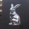 Chrome Rabbit Mural